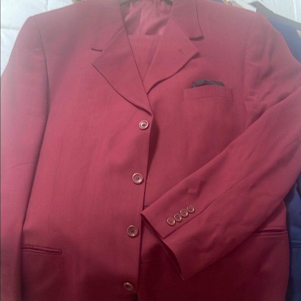 Men's Red Blazer